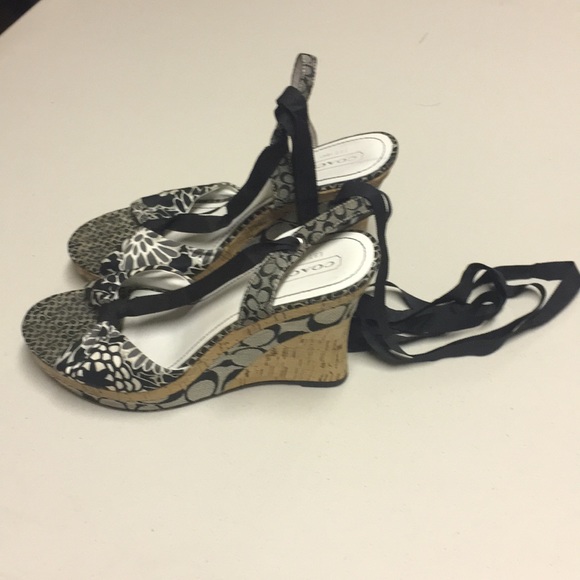 Coach wedges - Picture 4 of 4